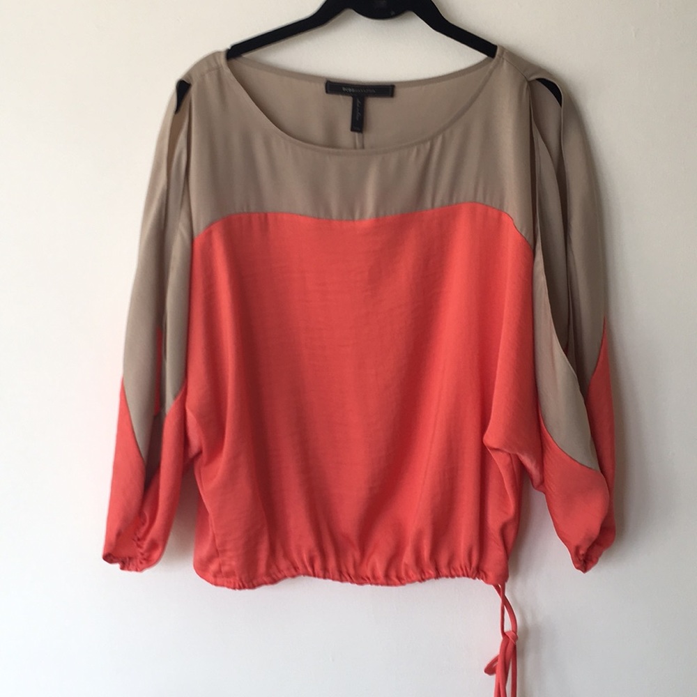 BCBG Max Azria Suzie colorblock top